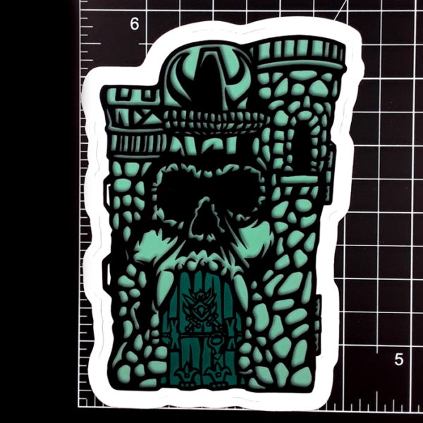 MOTU Castle Grayskull Sticker!