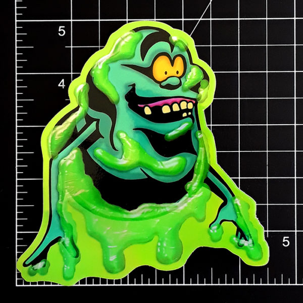 Slimer Real Ghostbusters Vinyl Sticker!