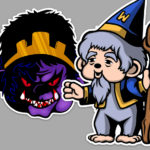 Horrg vs Wizzar Monchhichis sticker pack!