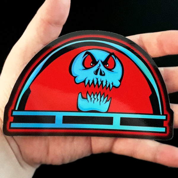 Spooky Space Kook and Robot Brainiac Holographic stickers!