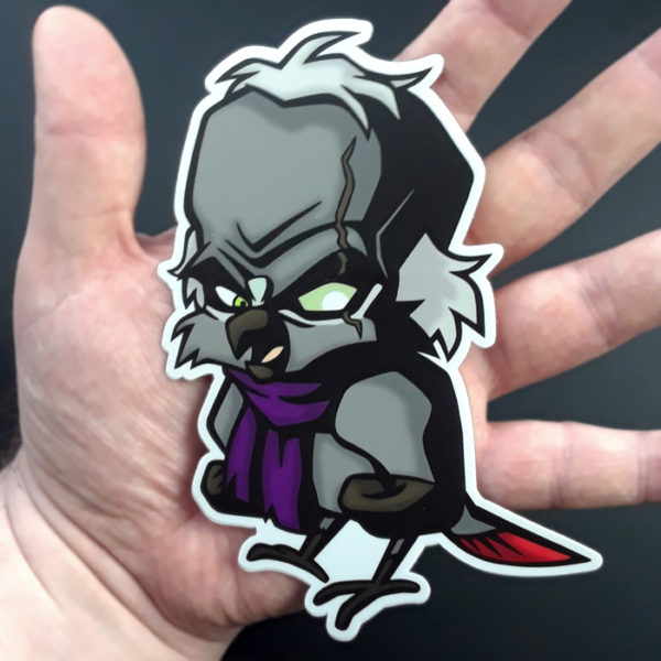 Professor Pericles Scooby Doo Villain Sticker!