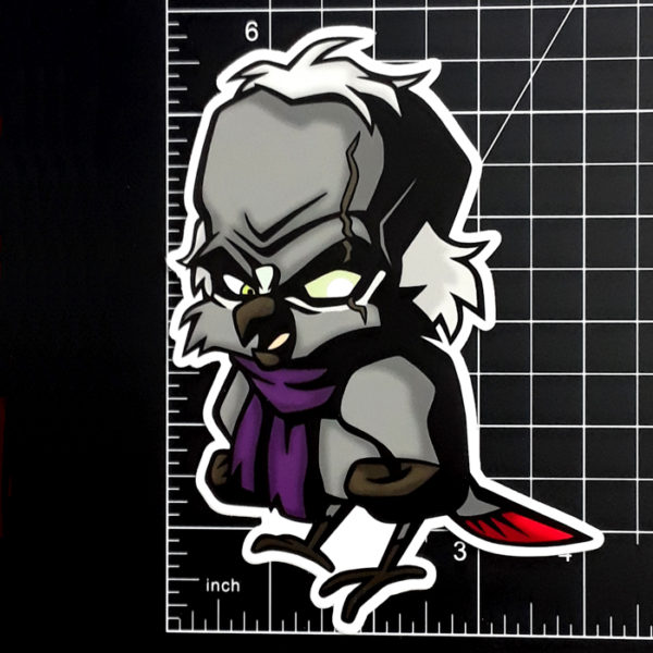 Professor Pericles Scooby Doo Villain Sticker!
