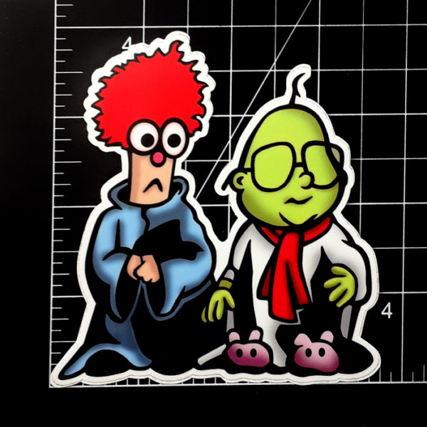 Muppet Babies - Beaker & Bunsen, Animal & Gonzo Sticker 2-Pack! - Image 4