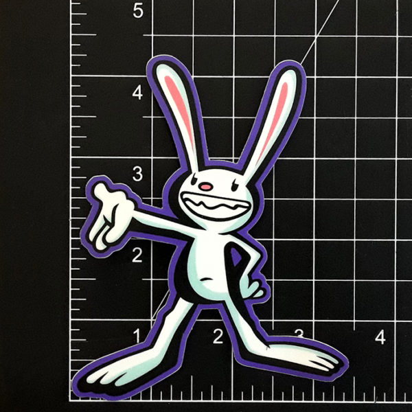 Sam and Max 90's Cartoon Stickers!