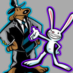 Sam and Max 90's Cartoon Stickers!