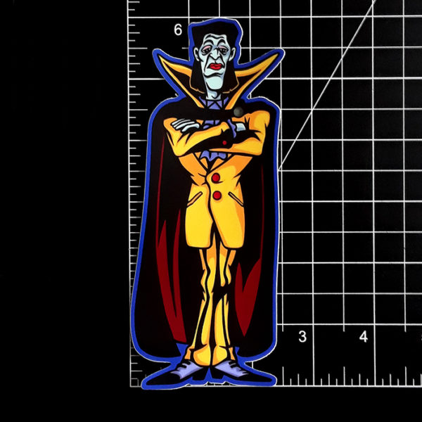 Count Dracula Sticker from Captain N The Game Master!