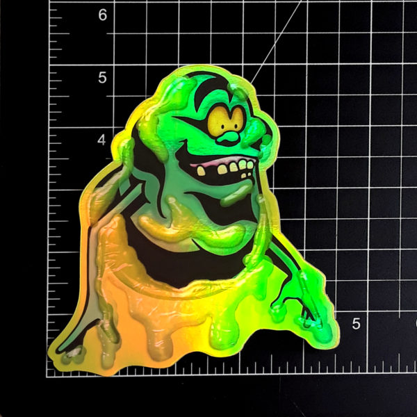 Slimer Holographic Sticker!