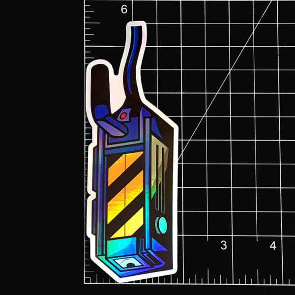 Ghost Trap Holographic Sticker!