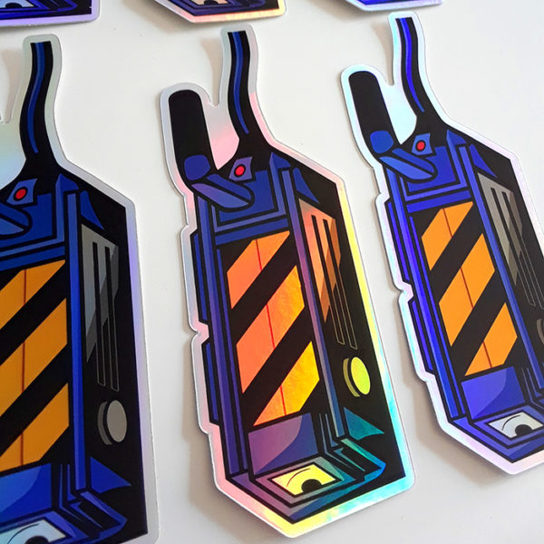 Ghost Trap Holographic Sticker!