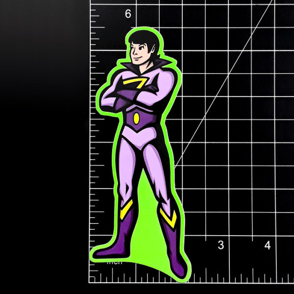 Zan from The Wonder Twins Superfriends Sticker!