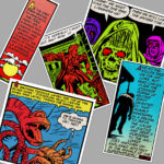Vintage Horror Comic Panel Sticker Pack 1!