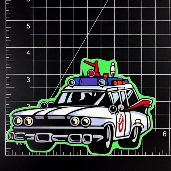 Real Ghostbusters Ecto-1 Sticker!