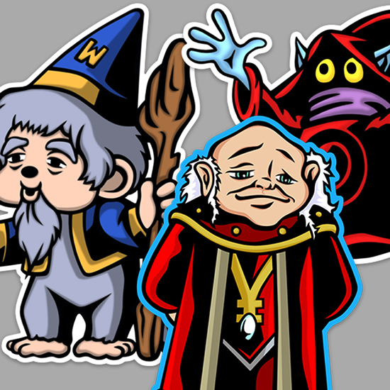 Wizzar, Dungeon Master and Orko Vinyl Sticker Set! Retro 80s Cartoon Wizard Decals! – Wizzar, Dungeon Master and Orko Vinyl Sticker Set! Retro 80s Cartoon Wizard Decals! –