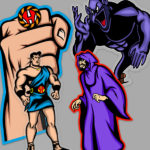 The Mighty Hercules And Villains Sticker Pack!