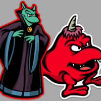 Tweeg and L.B. from Teddy Ruxpin Stickers!