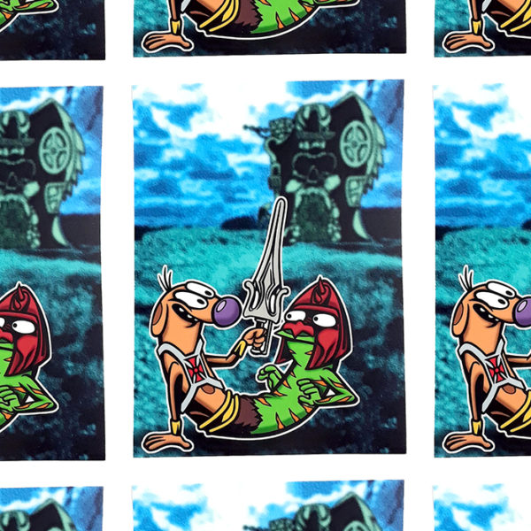 CatDog Of The Universe Mashup Sticker!