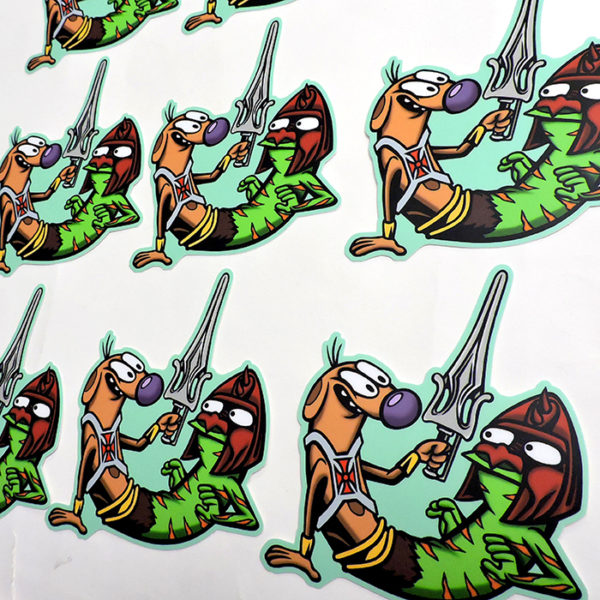 CatDog Of The Universe Mashup Sticker!