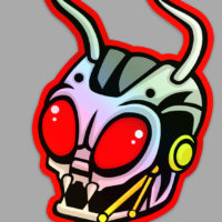 Number One from the 80's Hulk Cartoon Sticker!