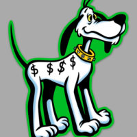 Dollar from Richie Rich Sticker!