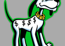 Dollar from Richie Rich Sticker!