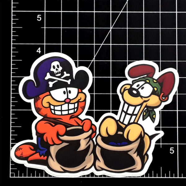 Garfield's Halloween Adventure Sticker!